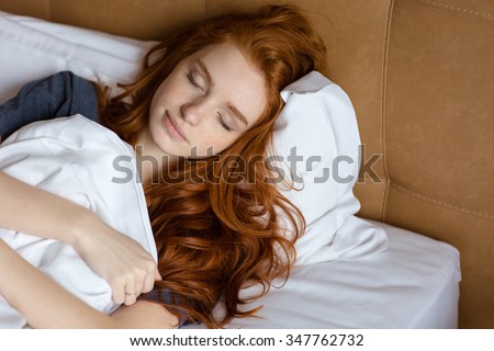 redhead sleeping couch Lesbians doing ot