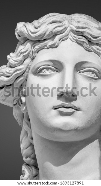 Portrait of young and sensual\
Roman Renaissance Era woman in Vienna, Austria, details,\
closeup
