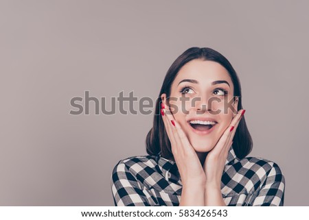 Image, Stock Photo furore Furore look up