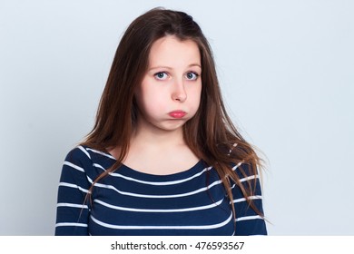 Portrait Young Woman Shocked Facial Expression Stock Photo 476593567 ...