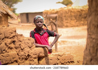 A Portrait Of Zhuru Summayyah Taken On April 25th 2022, At Budu Village In Paikoro Local Government Area Of Niger State Nigeria.