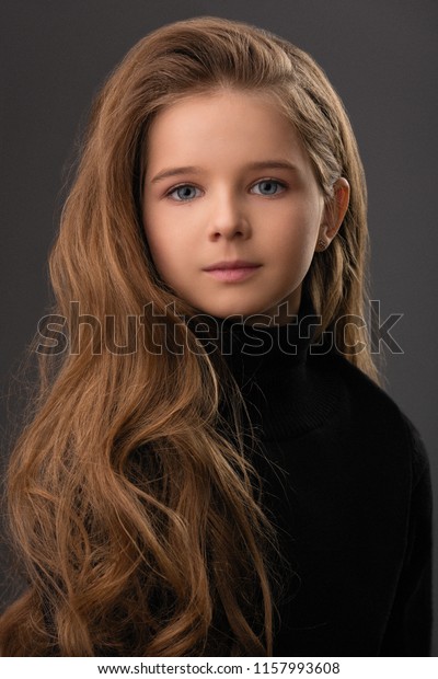 baby with beautiful hair