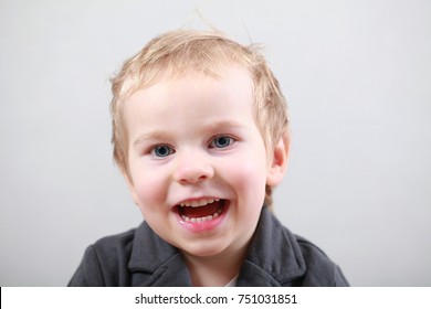 Portret Funny Baby Boy Stock Photo 751031851 | Shutterstock