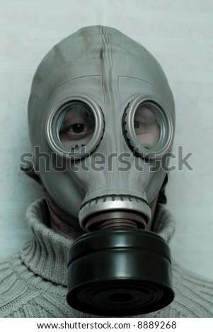 Similar – gas-masked Human being