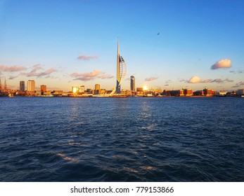 Portsmouth Harbour In December 