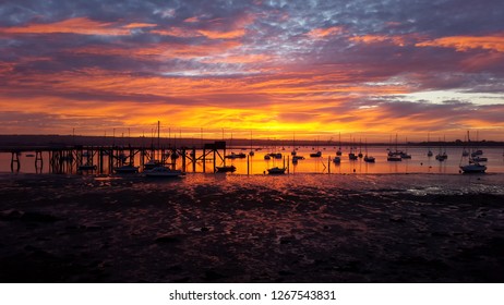 Portsmouth Harbour At Sunrise