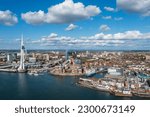 Portsmouth, modern city located on the south coast of England