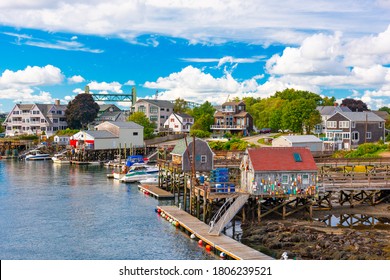 Portsmouth, New Hampshire, USA on the Piscataqua River.