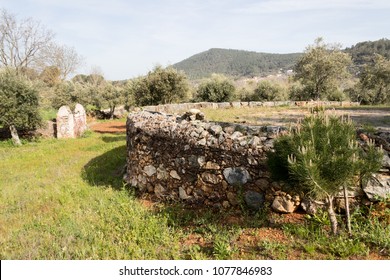 Portugal Alentejo Threshing Floor Scenery