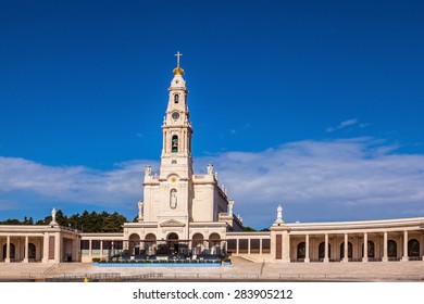 Portugal City Fatima Catholic Pilgrimage Center Stock Photo (Edit Now ...