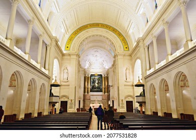Portugal, Fàtima, November 2021
interior of the Sanctuary of Fátima, located in Cova da Iria on the site of the apparitions of Mary, mother of Jesus, to three young shepherds in 1917