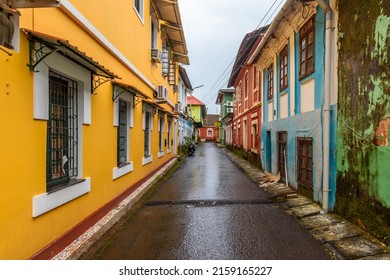 Portugese Influence On Houses Goa Seen Stock Photo 2159165227 ...