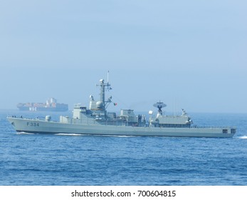 Portuguese Navy Warships Joined The Patrol Against Piracy. Somalia Coast And The Gulf Of Aden In 2011.  