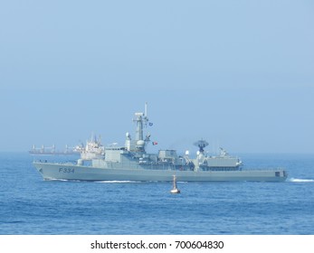 Portuguese Navy Warships Joined The Patrol Against Piracy. Somalia Coast And The Gulf Of Aden In 2011.             