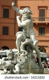 Poseidon Statue, Piazza Navona, Rome