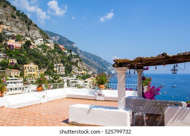 Positano Balcony Property In Italy With Vista View Europe