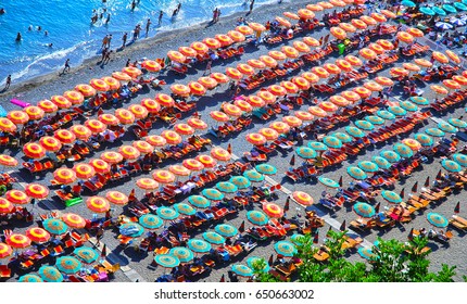 Positano Beach, Amalfi Coast, Italy