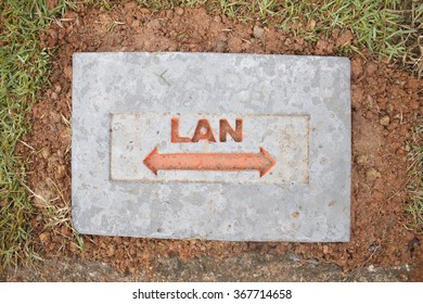 position of embedded the lan cable