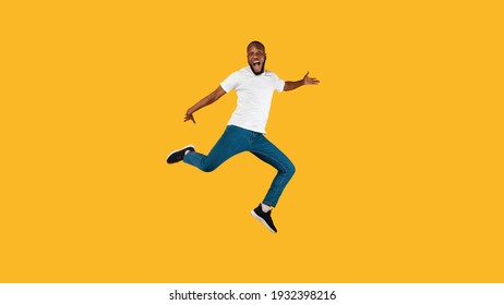 79,464 Black man jumping Images, Stock Photos & Vectors | Shutterstock