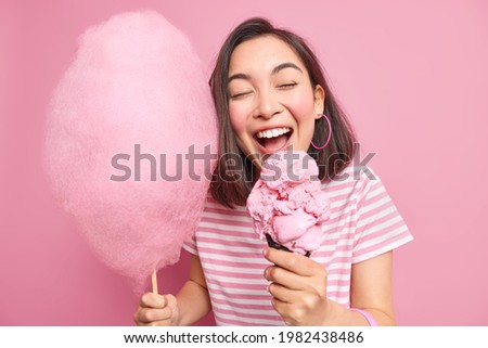 Similar – Image, Stock Photo Sweet to bite with Food