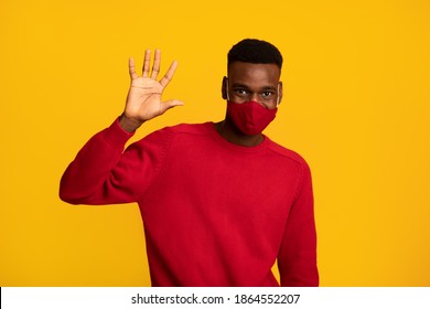 Black Man Saying Hello High Res Stock Images Shutterstock