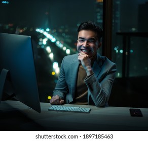 Positive Company Worker Smile and Look at Camera - Shutterstock ID 1897185463