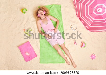 Similar – Image, Stock Photo summer time, parasol