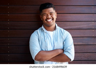 Positivity Is Best Paired With Ambition. Portrait Of A Confident Young Businessman Working In A Modern Office.