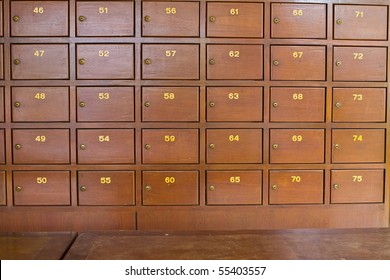 Post Box At Post Office