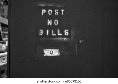 Post No Bills