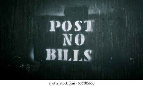 Post No Bills