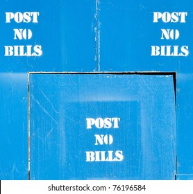 Post No Bills