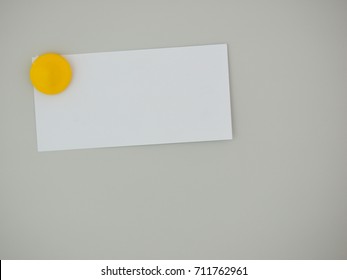 Post it note magnet