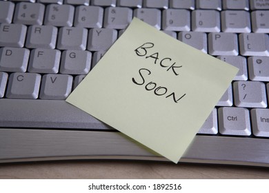 Resignation Notice On Keyboard Stock Photo (Edit Now) 462689440