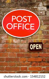 Post Office Sign In The UK