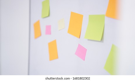 Post Its On Wall Colors