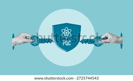 Post Quantum Cryptography PQC Concept - Quantum Resistant Encryption Algorithms for Future Proof Cybersecurity, Secure Data Protection, Cryptographic Transition and Digital Infrastructure Safety