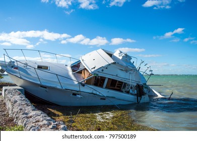 Post Storm, Ship Wrecked Boat.