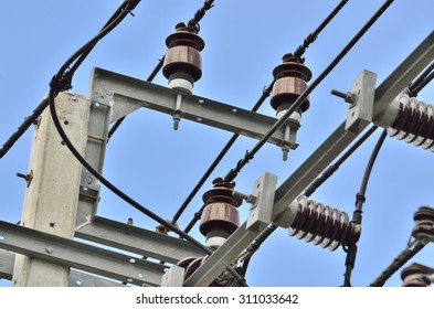 Post Type Insulators Nature Day Light Stock Photo 311033642 | Shutterstock