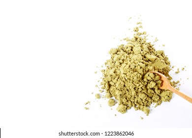 Post Workout Plant Based Muscle Recovery Hemp Protein For Vegans, Bodybuilders And Athletes. Healthy Dry Powder Supplement, Fitness Food, Omega 3 & 6 Rich. Background, Copy Space, Close Up.