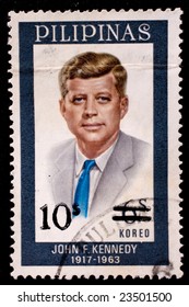 Postage Stamp Of John Fitzgerald Kennedy