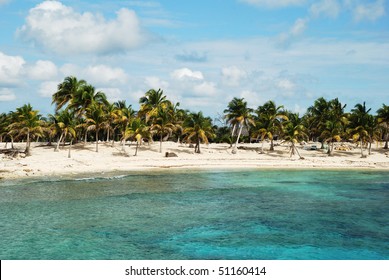 Postcard Like Costa Maya Beach In Mexico.