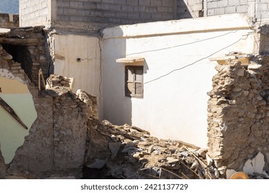 Post-earthquake chaos: remnants of shattered homes and lives in Amizmiz