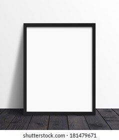 Poster Standing White Wall Stock Photo 181479671 | Shutterstock