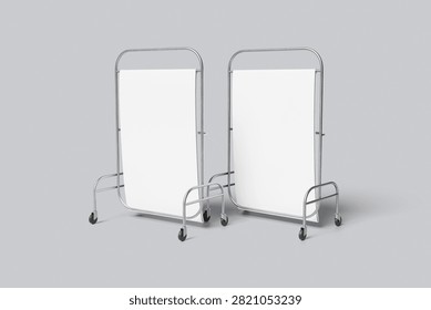 Poster Wall Display Mockup Template