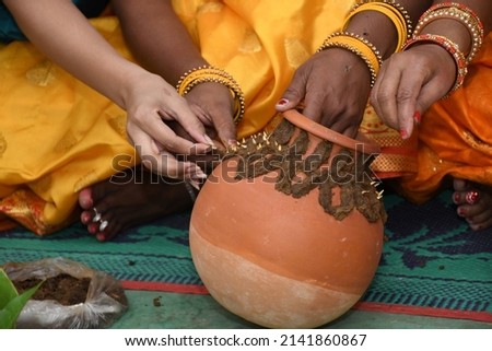 Pot Decoration in Indian wedding 