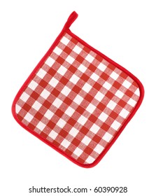 Pot Holder Lovely Red And White