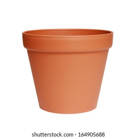 pot isolated on white background. 