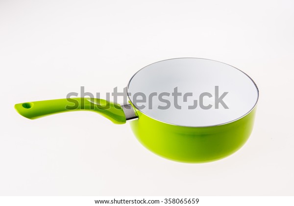 Pot On White Background Stock Photo (Edit Now) 358065659