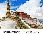 The Potala Palace former chief residence of the Dalai Lama, UNESCO World Heritage Site, Lhasa, Tibet, China